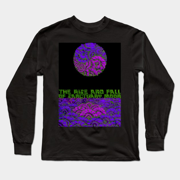 The Rise and Fall of Sanctuary Moon II Long Sleeve T-Shirt by katmargoli